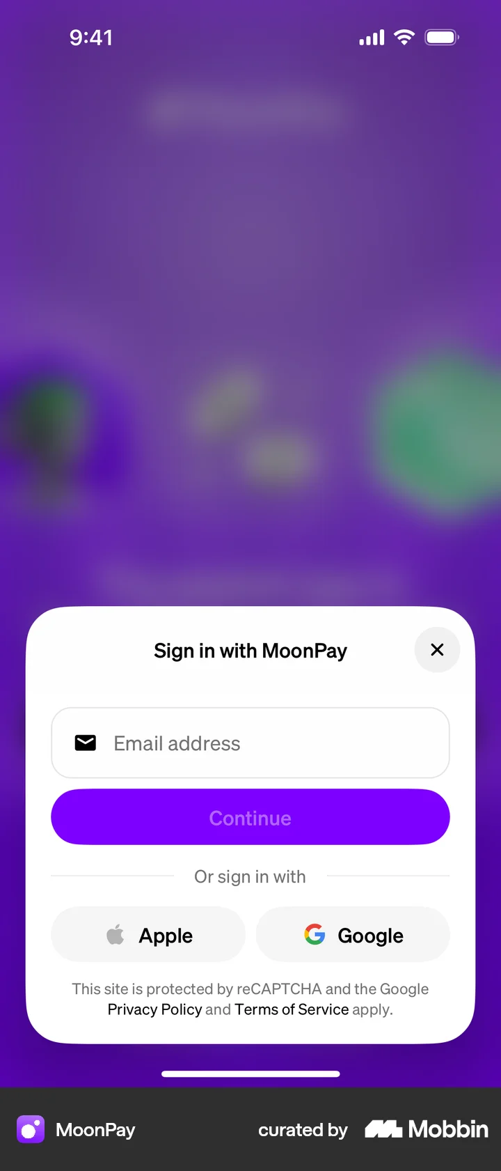 MoonPay Onboarding Services
