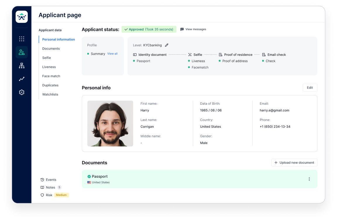 Sumsub KYC Solution