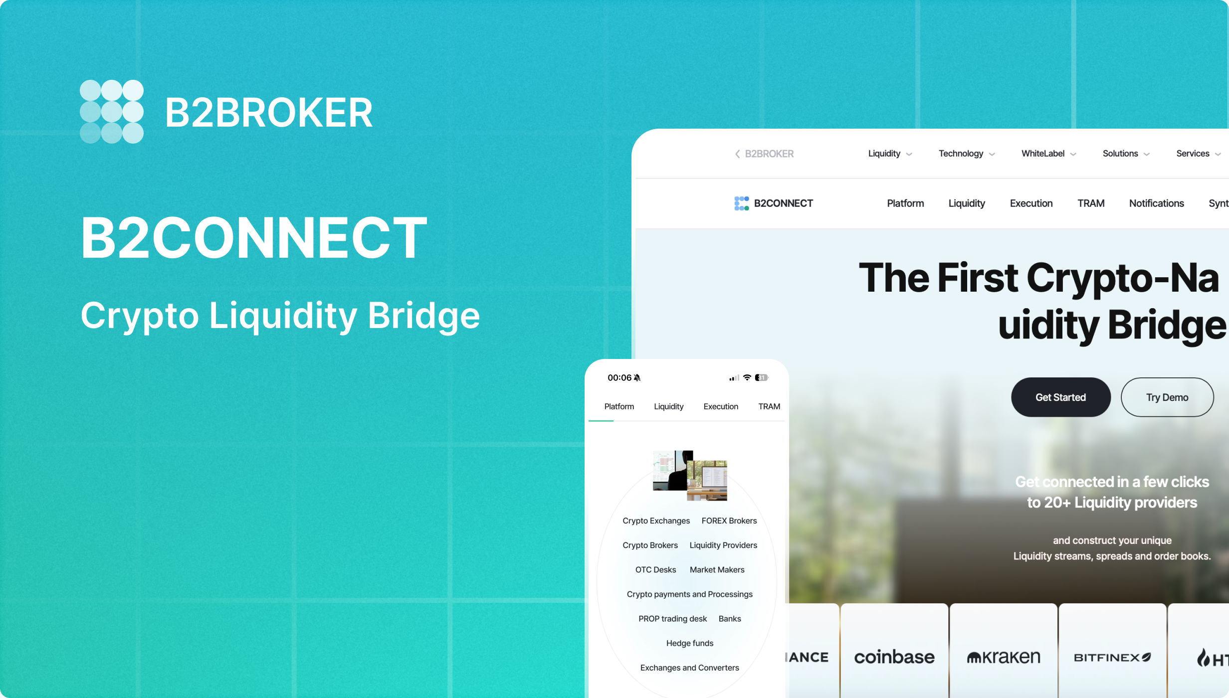 B2Broker Liquidity Bridge Platform