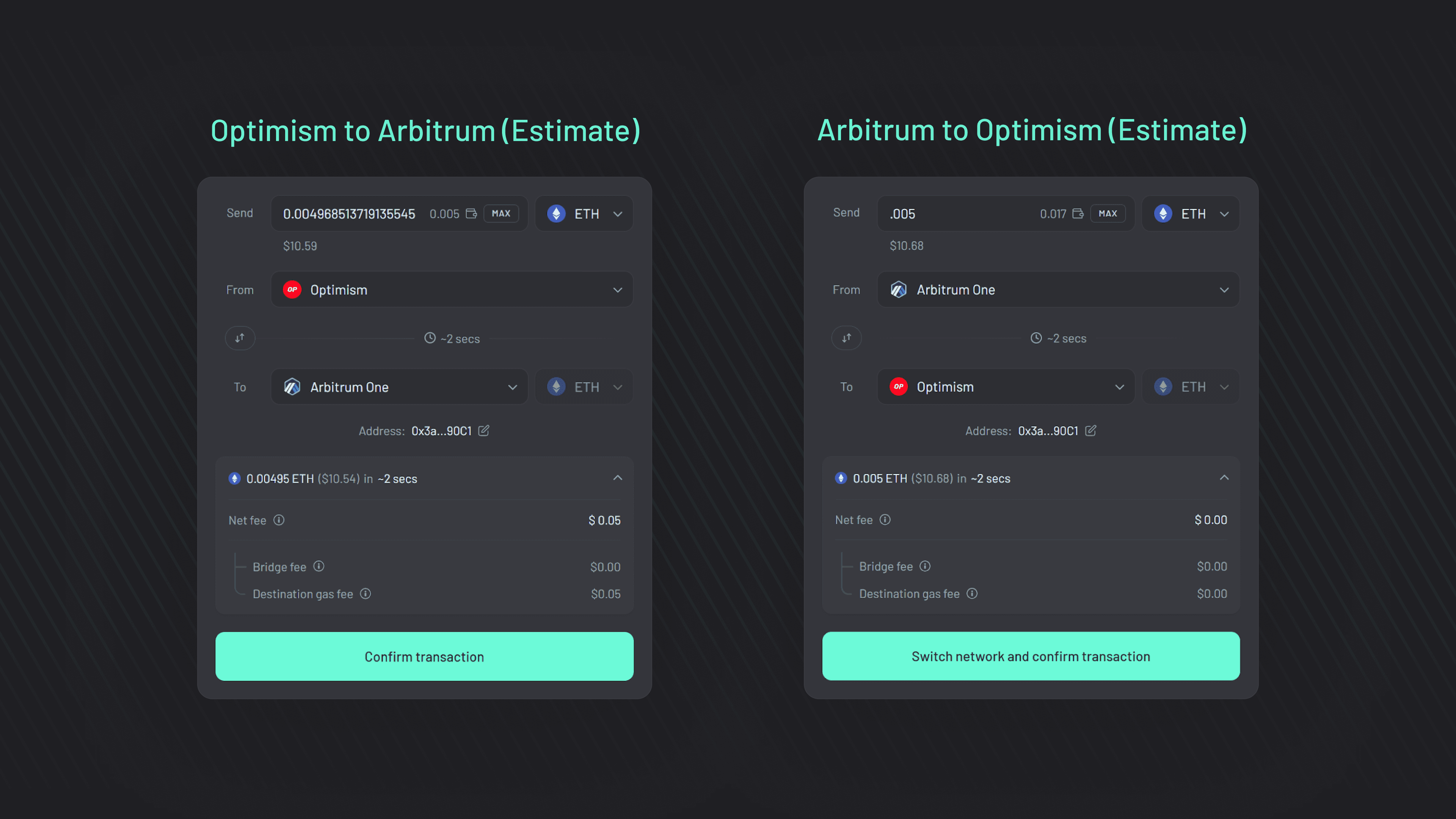 Sleek MetaMask wallet interface showing Layer 2 network connection like Arbitrum or Optimism for crypto beginners 2026 setup guide