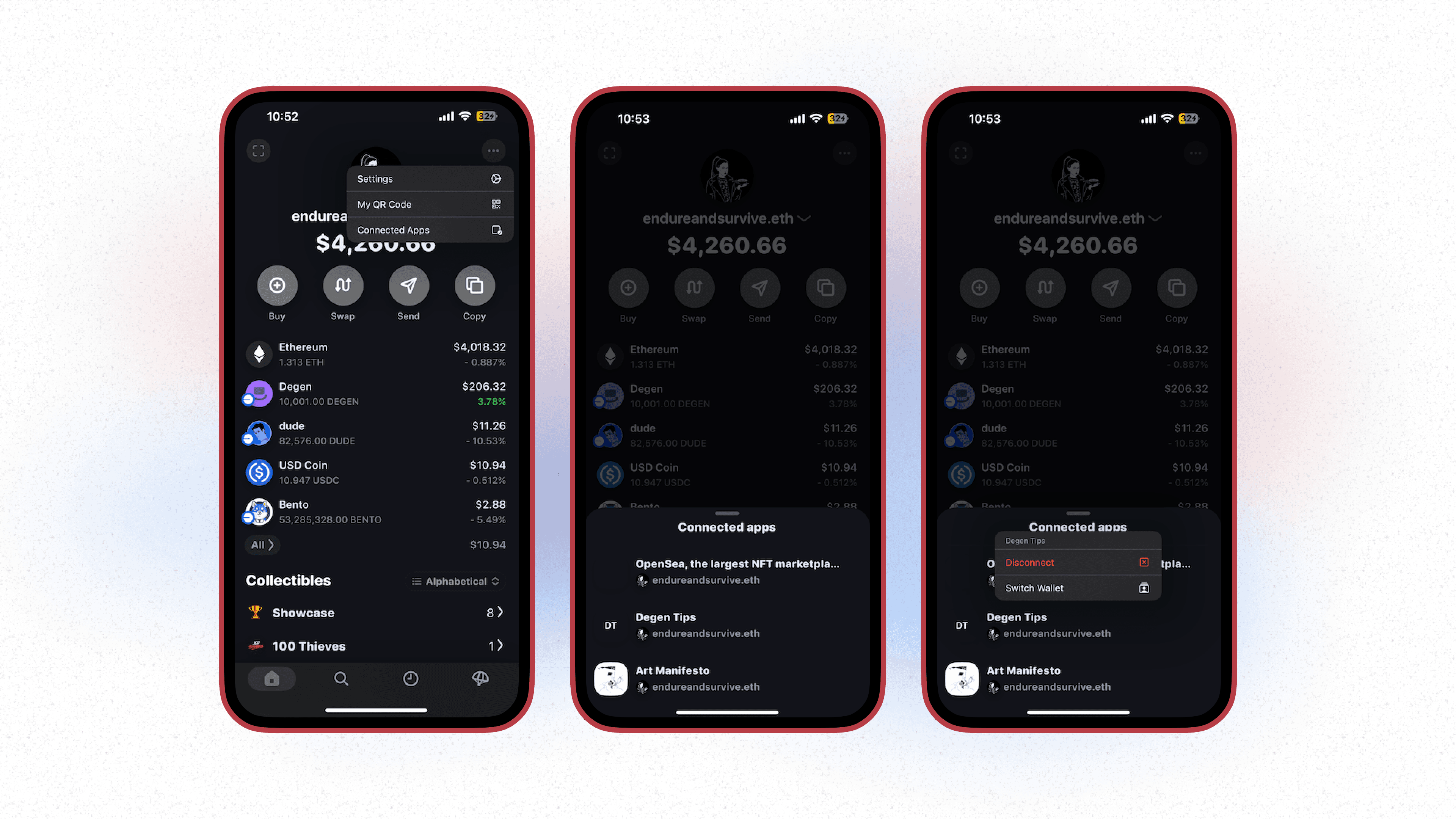 Rainbow Wallet L2 onboarding UI